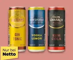 NETTO Gintonns Dry Gin & Tonic Angebot