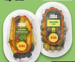NETTO Perla Table Foods Grüne Peperoni XXL Angebot