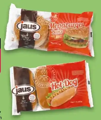 NETTO Jaus Bakery Hot Dog 4 Buns Angebot