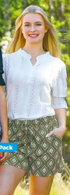 NETTO Damen Viskose-Shorts Angebot