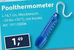 Sonderpreis Baumarkt Poolthermometer Angebot
