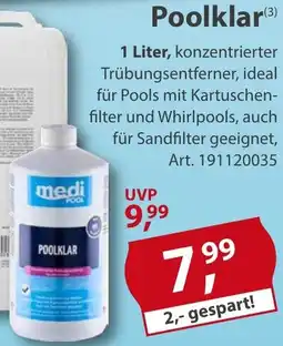 Sonderpreis Baumarkt medi Pool Poolklar Angebot