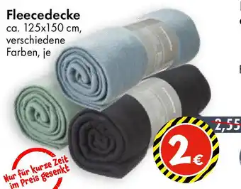 TEDi Fleecedecke Angebot