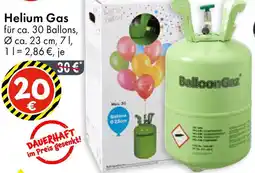 TEDi Helium Gas Angebot