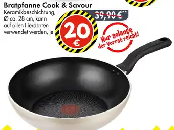 TEDi Tefal Bratpfanne Cook & Savour Angebot