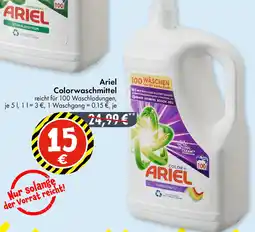 TEDi Ariel Colorwaschmittel Angebot