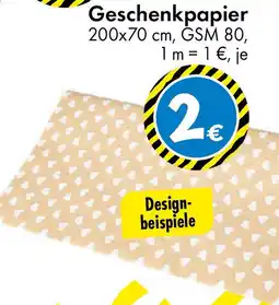 TEDi Geschenkpapier Angebot