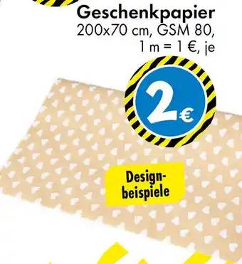 TEDi Geschenkpapier Angebot