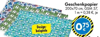 TEDi Geschenkpapier Angebot