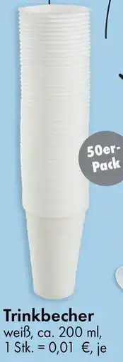 TEDi Trinkbecher Angebot