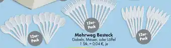 TEDi Mehrweg Besteck Angebot