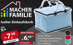Sonderpreis Baumarkt Isolier-Einkaufskorb Angebot