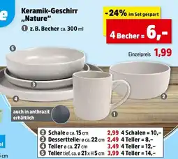 Thomas Philipps Keramik-geschirr „nature“ Angebot