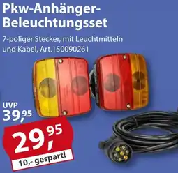 Sonderpreis Baumarkt Pkw-Anhänger Beleuchtungsset Angebot