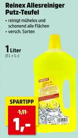 Thomas Philipps Reinex allesreiniger putz-teufel Angebot