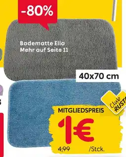Rusta Badematte ella Angebot