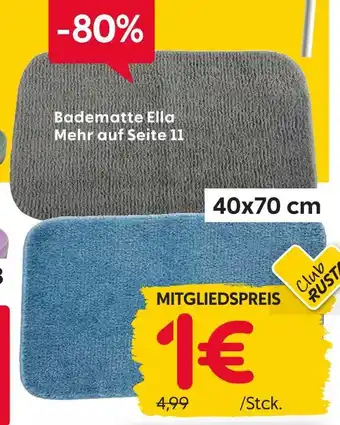 Rusta Badematte ella Angebot