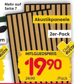 Rusta Club rusta akustikpaneele Angebot