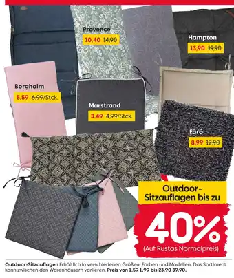 Rusta Outdoor-sitzauflagen Angebot