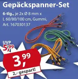 Sonderpreis Baumarkt Gepäckspanner-Set Angebot