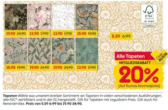 Rusta Tapeten Angebot