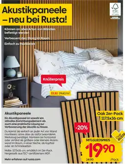 Rusta Akustikpaneele Angebot