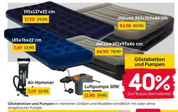 Rusta Gästebetten und pumpen Angebot