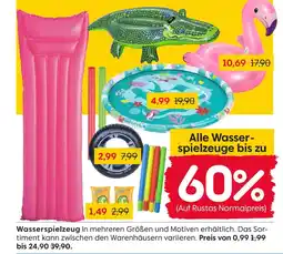 Rusta Wasserspielzeug Angebot