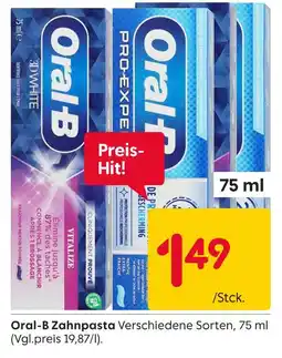 Rusta Oral-b zahnpasta Angebot