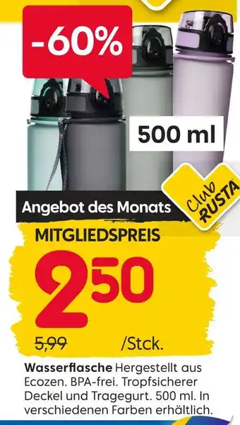 Rusta Wasserflasche Angebot
