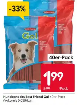 Rusta Best friend go! hundesnacks Angebot