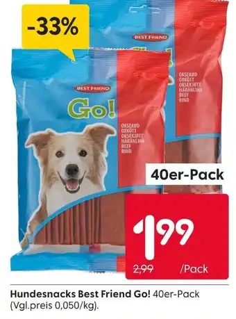 Rusta Best friend go! hundesnacks Angebot