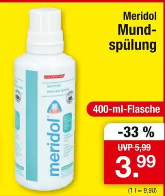 Zimmermann Meridol mundspülung Angebot