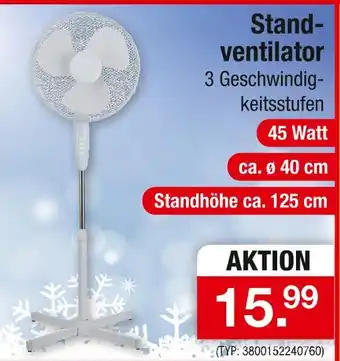 Zimmermann Standventilator Angebot