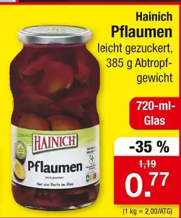 Zimmermann Hainich pflaumen Angebot