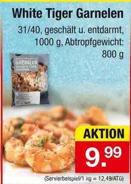 Zimmermann White tiger garnelen Angebot
