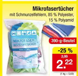 Zimmermann Mikrofaser-reststofftücher Angebot