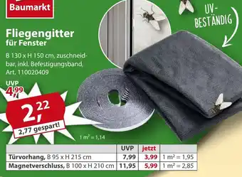 Sonderpreis Baumarkt Fliegengitter für Fenster Angebot