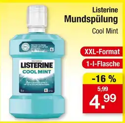 Zimmermann Listerine mundspülung Angebot