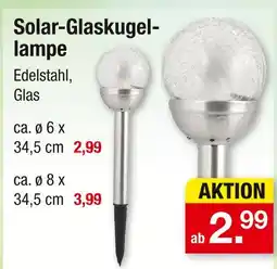 Zimmermann Solar-glaskugellampe Angebot