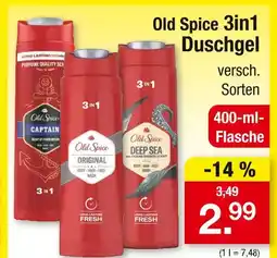 Zimmermann Old spice 3in1 duschgel Angebot