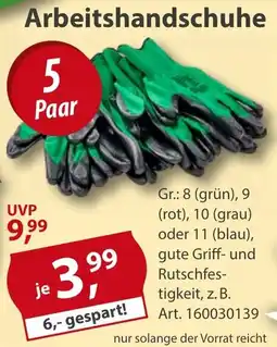 Sonderpreis Baumarkt Arbeitshandschuhe Angebot