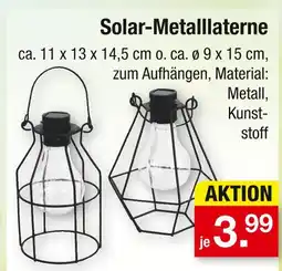 Zimmermann Solar-metalllaterne Angebot