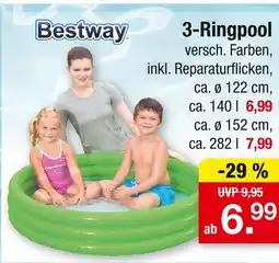 Zimmermann Bestway 3-ringpool Angebot