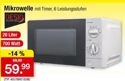 Zimmermann Deski mikrowelle Angebot