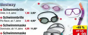 Zimmermann Bestway schwimmbrille Angebot