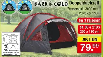 Zimmermann Dark & cold doppeldachzelt Angebot