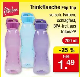 Zimmermann Steuber trinkflasche flip top Angebot