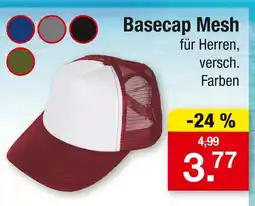 Zimmermann Basecap mesh Angebot