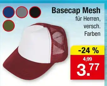Zimmermann Basecap mesh Angebot